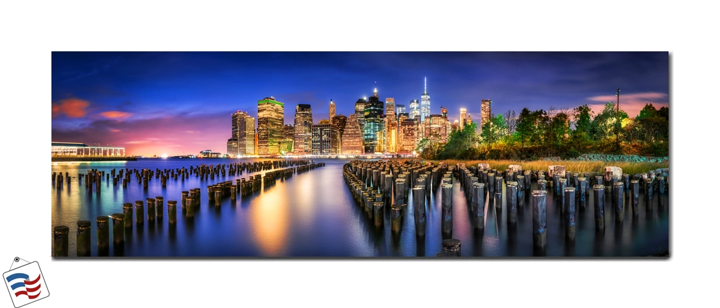 Twilight Reflections - A City’s Glow