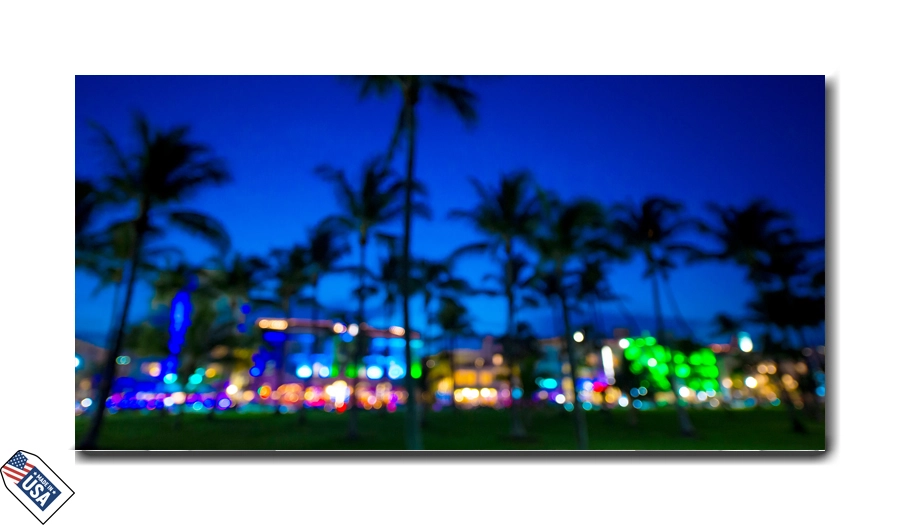 Miami Beach at Night – A Tropical Oasis