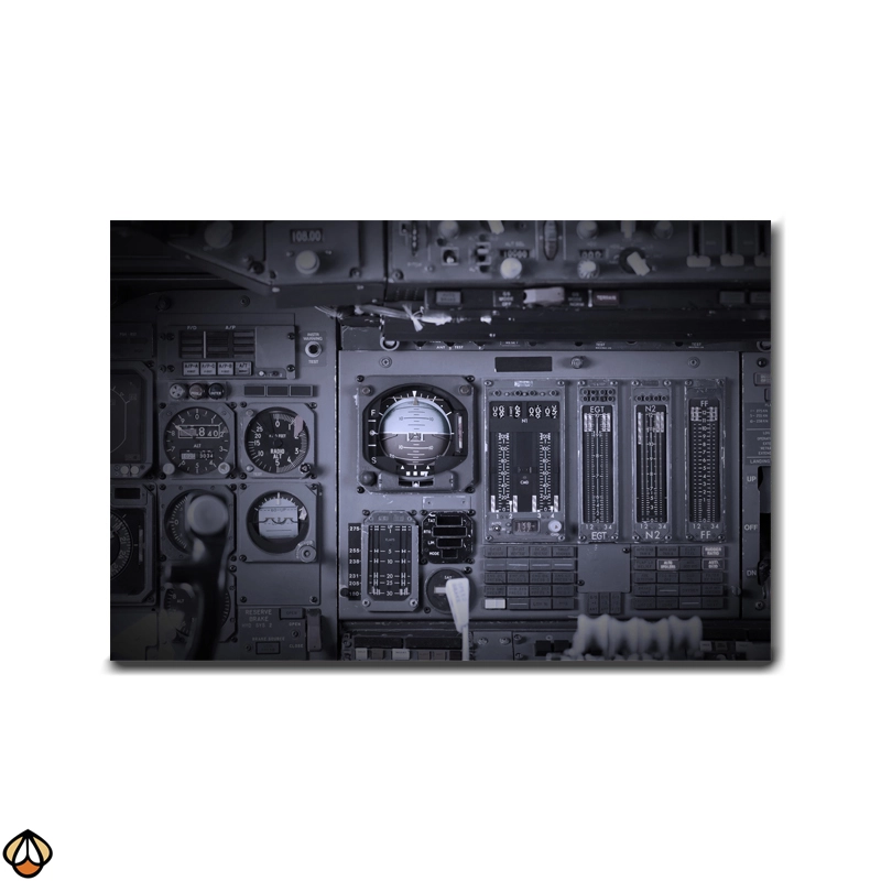 Cockpit Control - Premium Wall Art