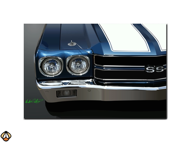 Classic Muscle – 1970 Chevrolet Chevelle SS Art