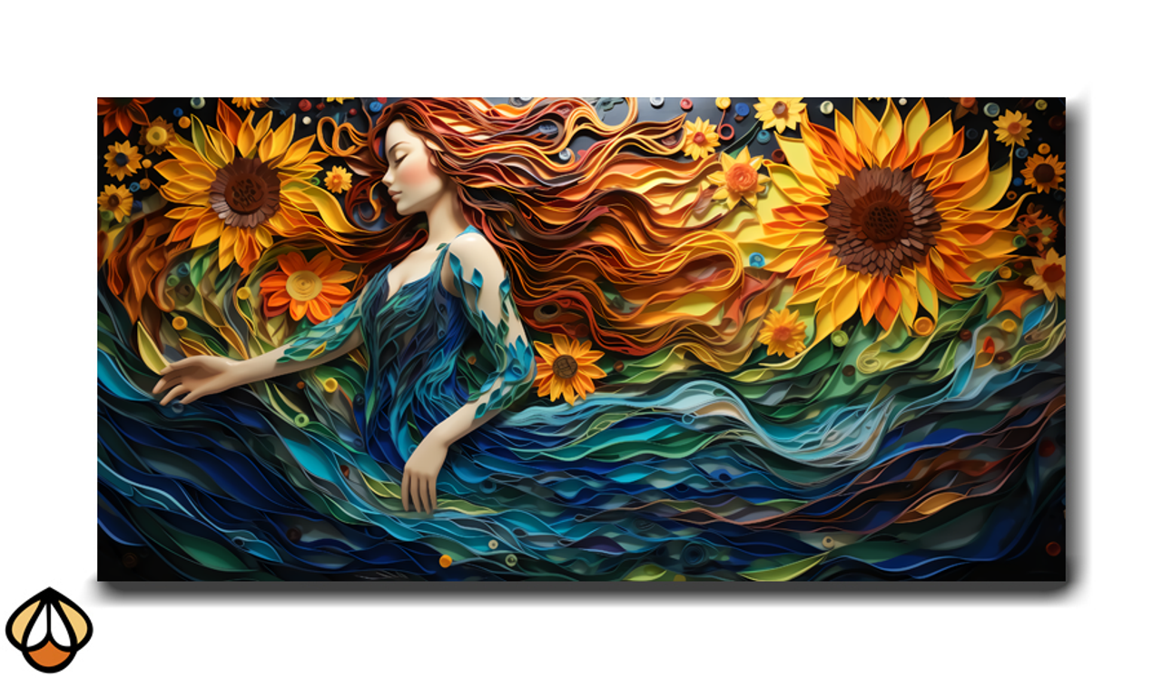 Sunflower Serenade - A Symphony of Light and Grace