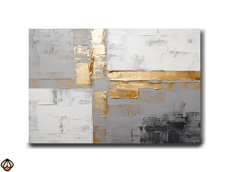 Golden Intersection - A Fusion of Geometry and Opulence